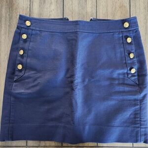 Nautical Mini Skirt J.Crew